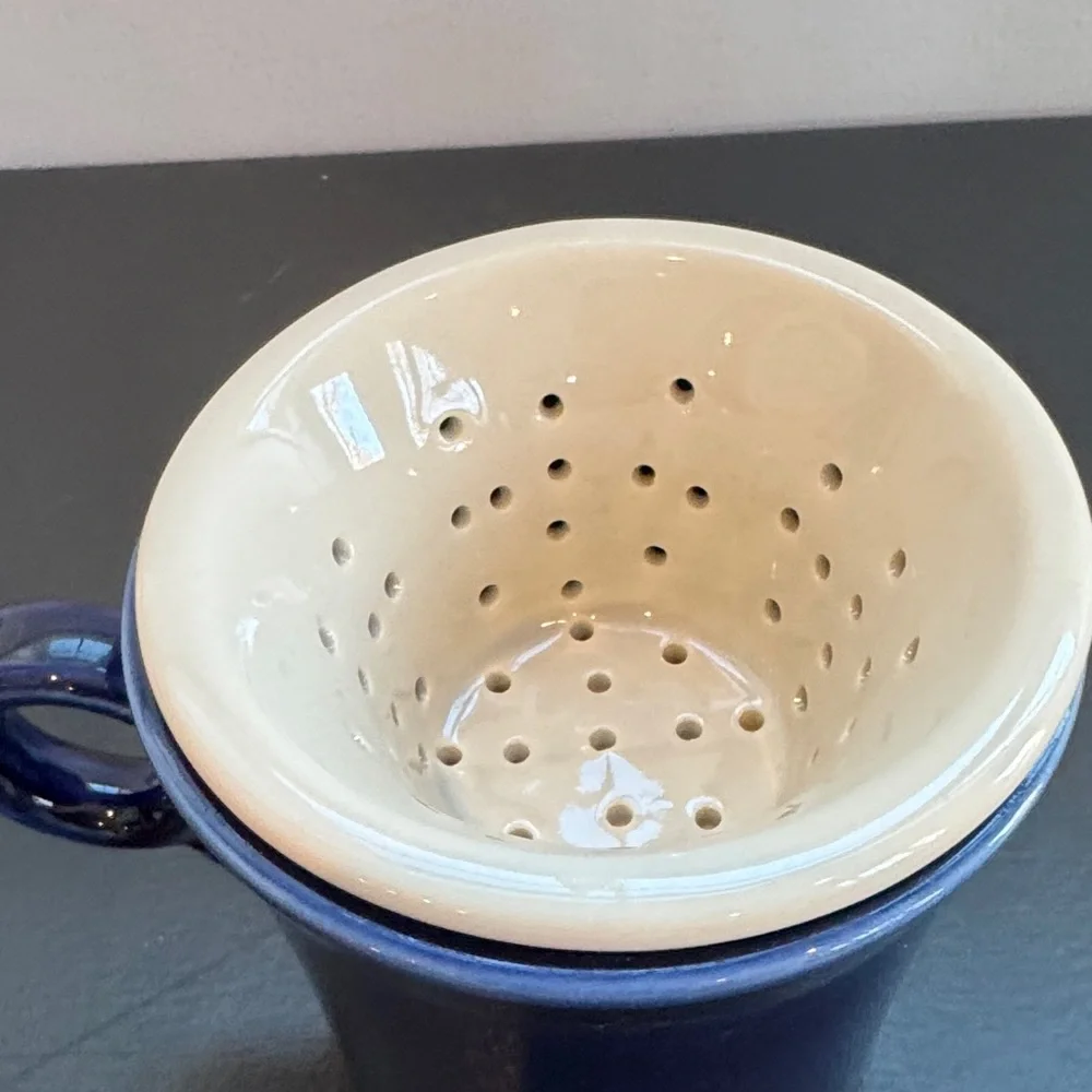 Vintage NEW Chantal Loose Tea Infuser for Longaberger/Fiestaware Mug - Picture 5 of 7